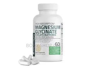 Bronson Magnesium Glycinate 200mg High Absorption - Gentle on Stomach