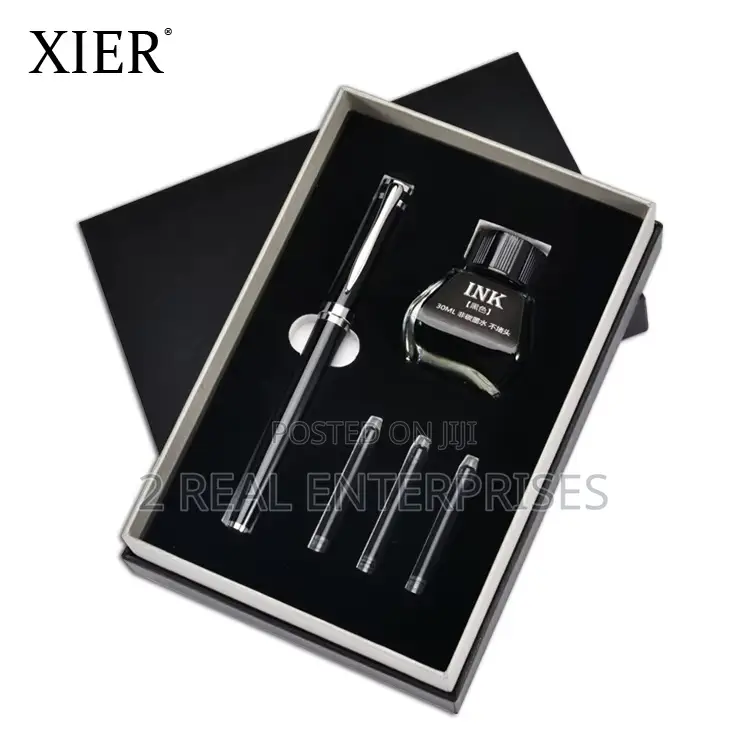 Genuine Xier Fountain Pen Gift Set With Ink Cartridges Ink Bottle
