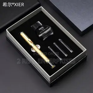 Xier Golden Dragon Fountain Pen Set Calligraphy Pen Gift Set