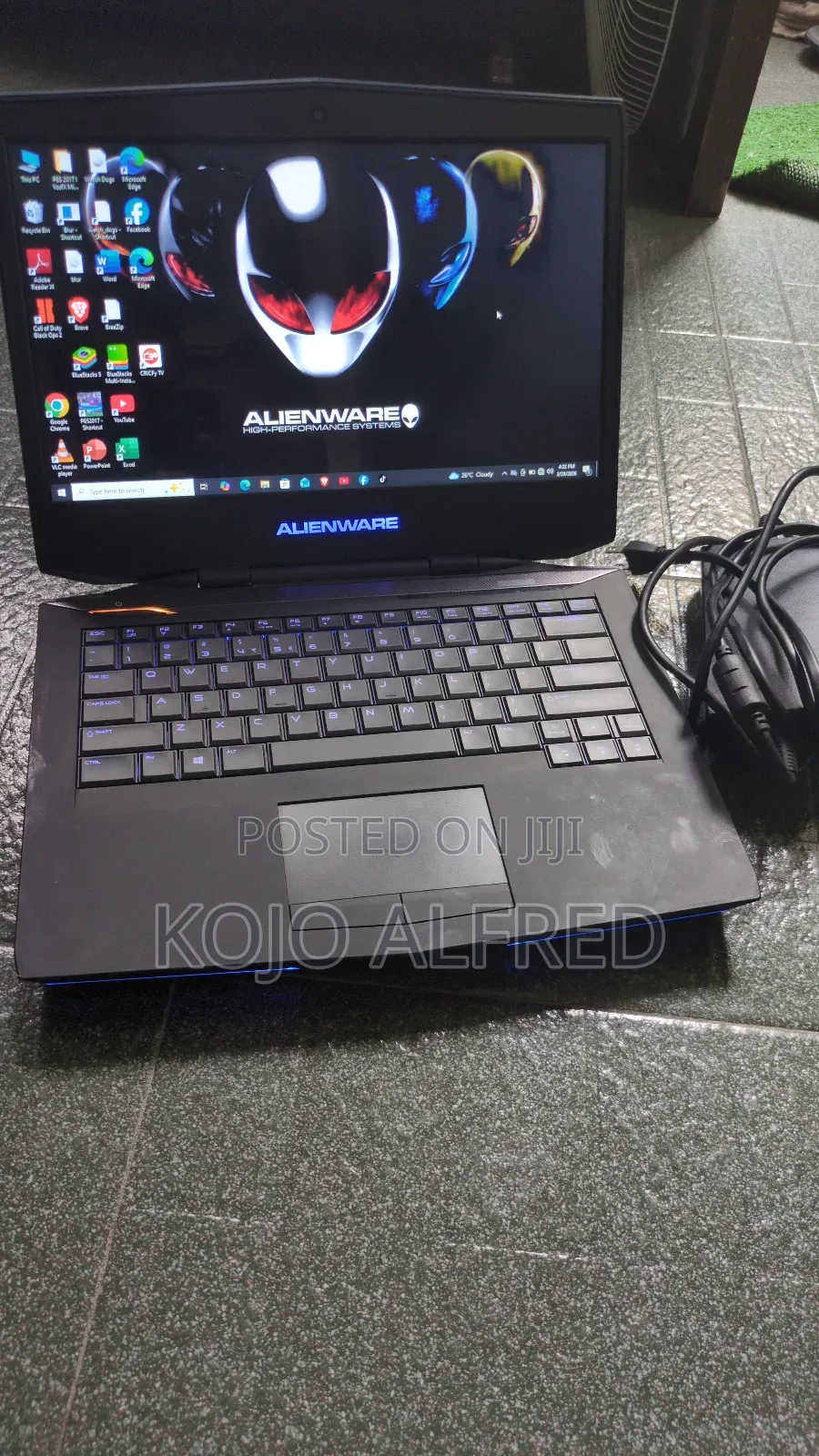 Laptop Alienware 15 8GB Intel Core i7 SSD 256GB