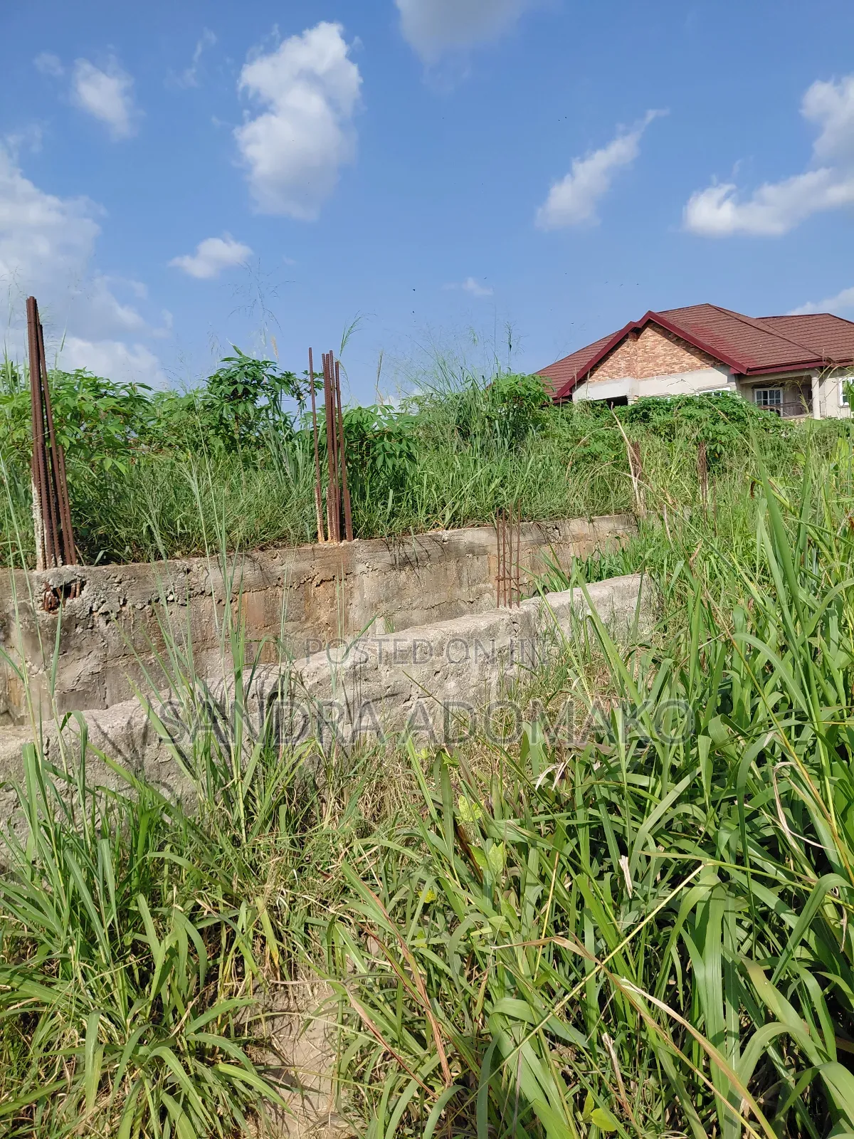 Litigation Free Half Plot Forsale at Apemso - Emena