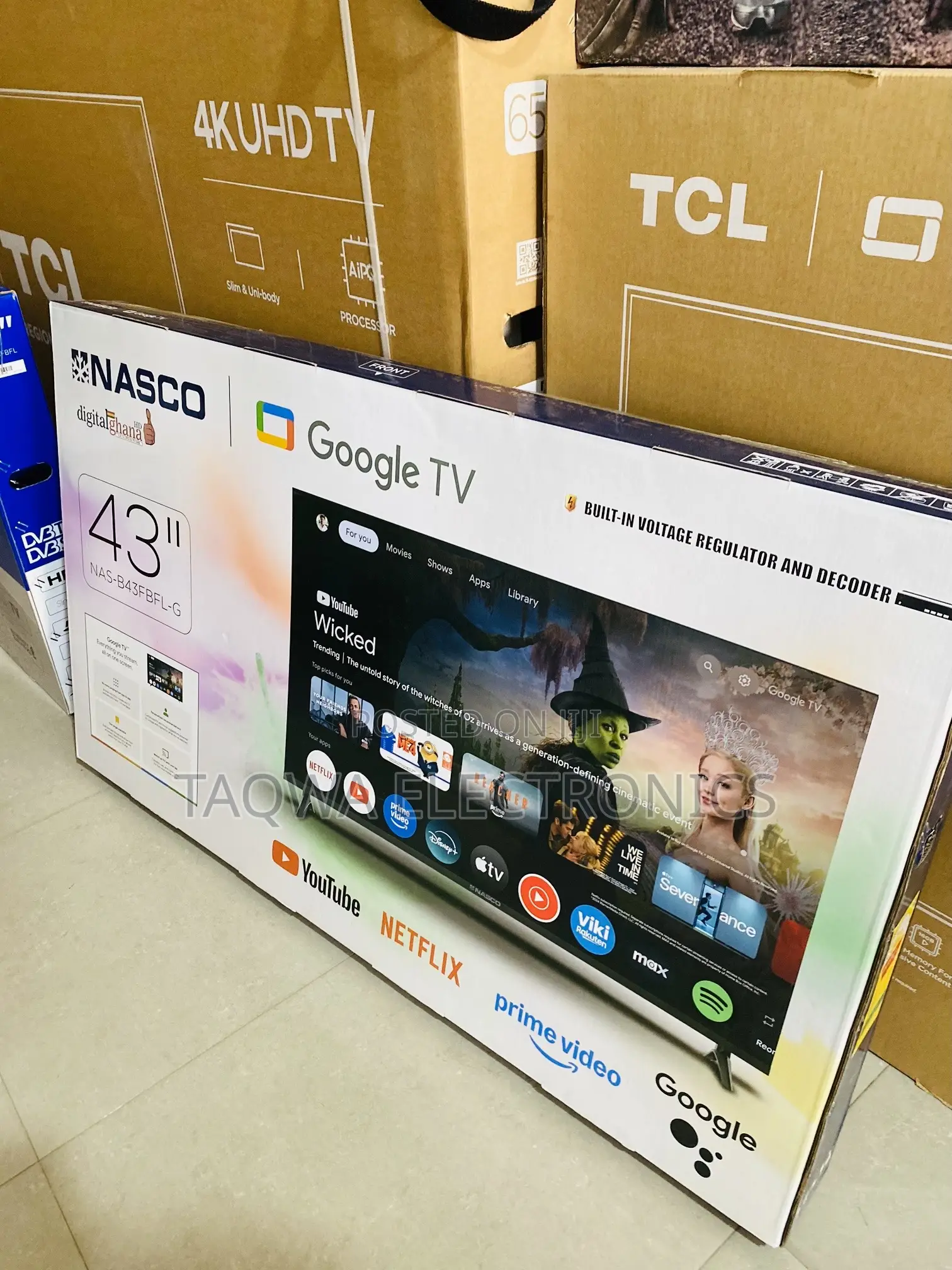 Standard Nasco 43 Inch Smart Google Tv