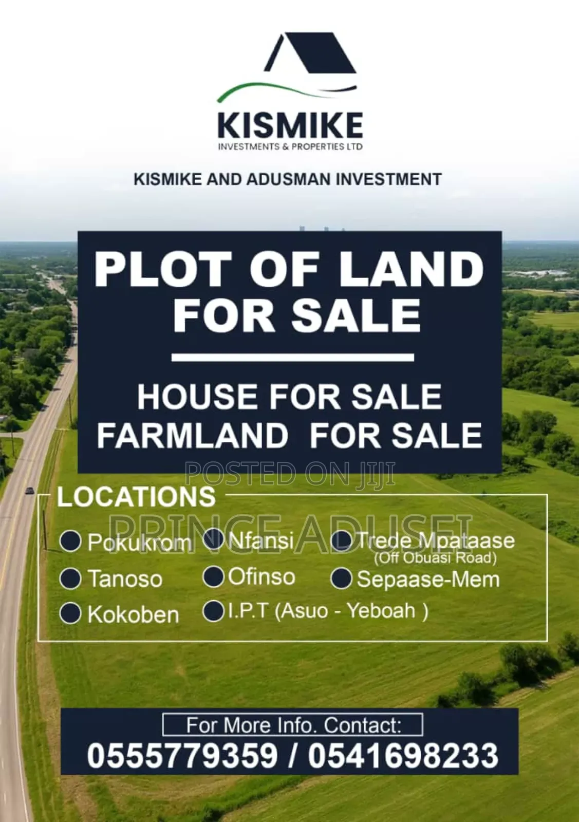 Kismike and Adusman Investment