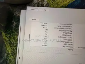 New Laptop Dell Allienware M18 R1 48GB Intel Core i7 SSD 1T