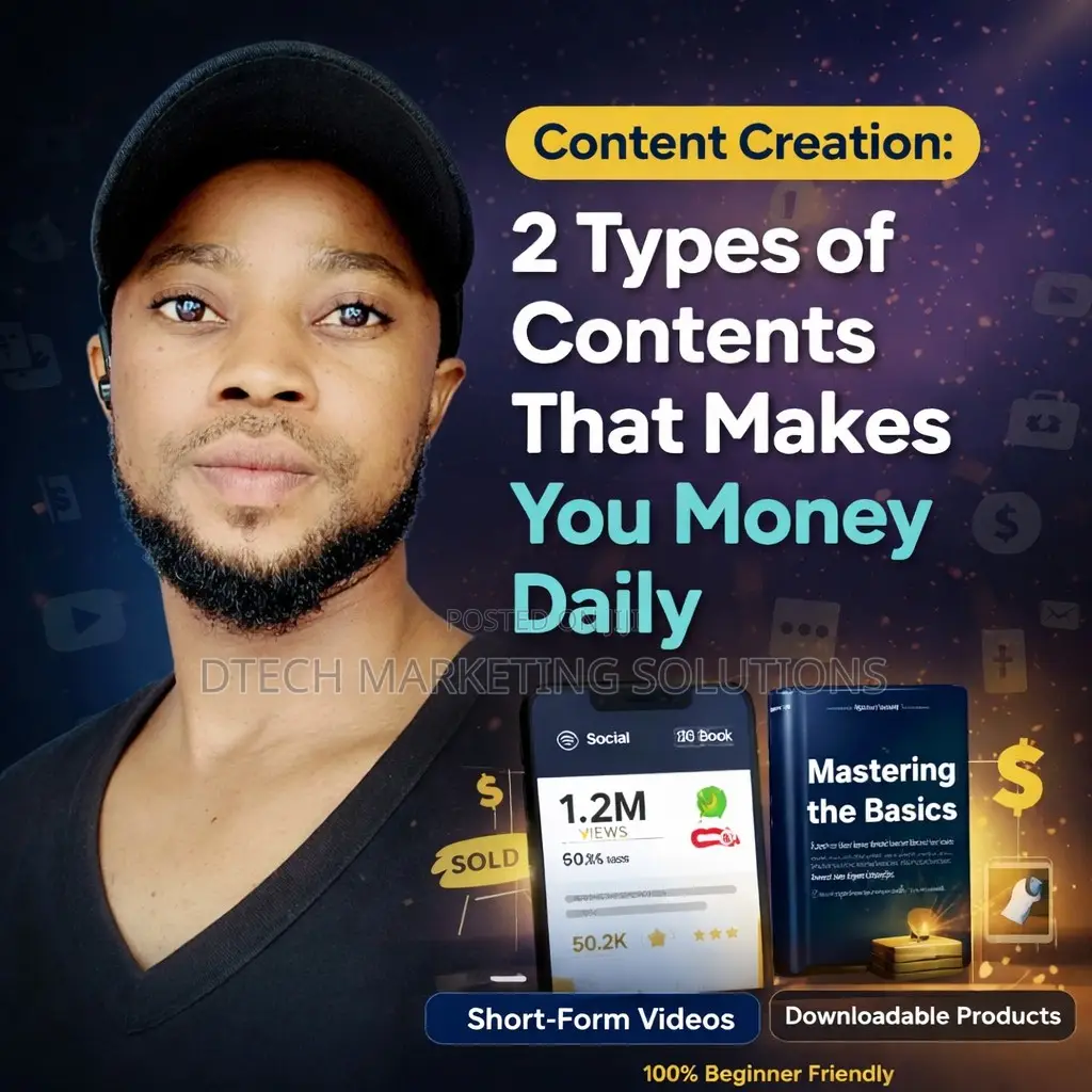 Content Creation: 2 Types of Contents That Makes You Money Daily
