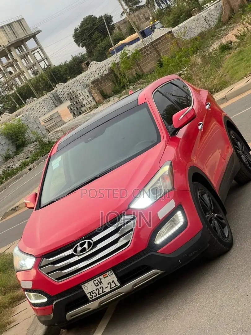 Hyundai Santa Fe 2014 Red