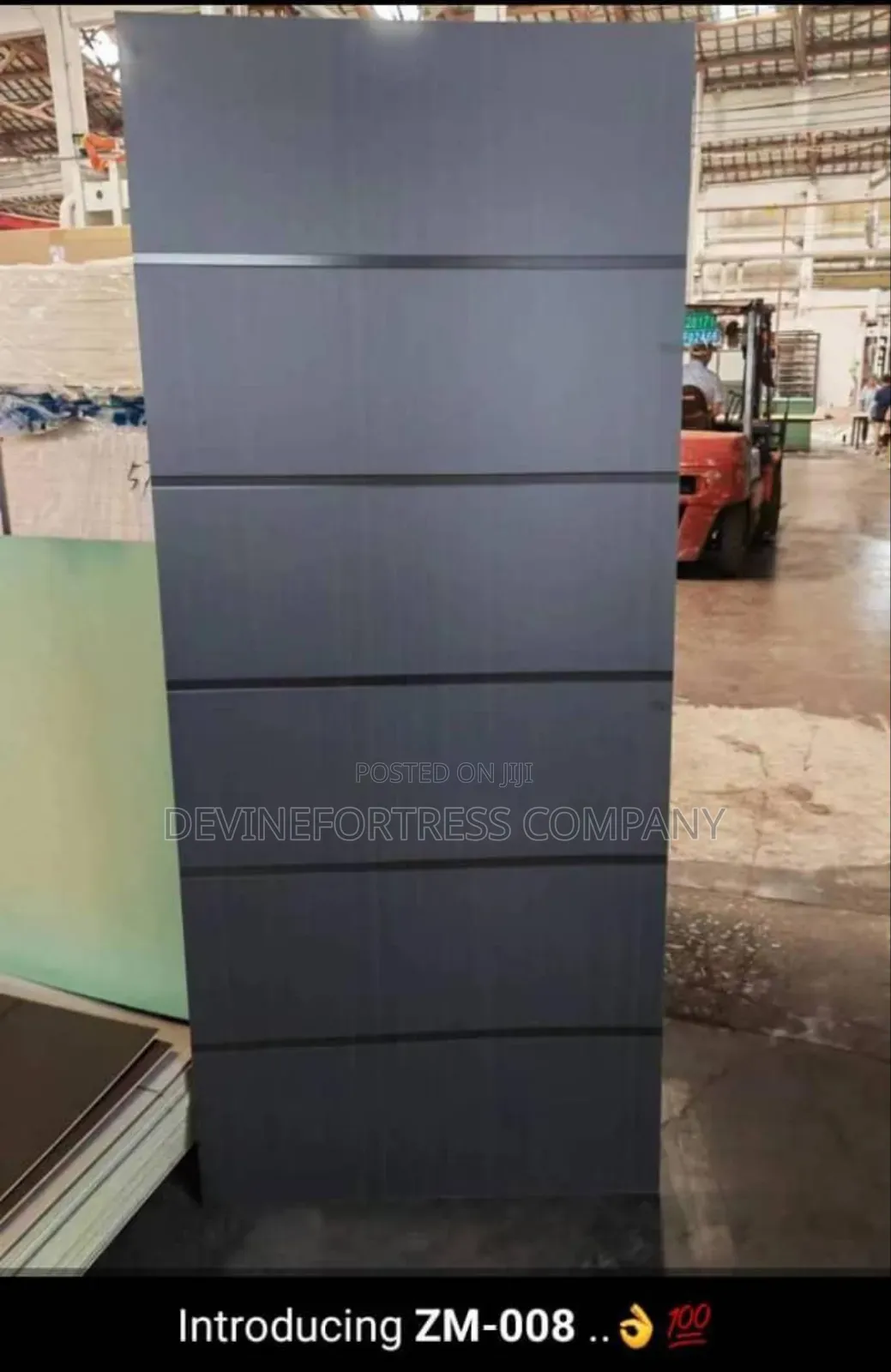 High Executive Paladin Bedroom Door(( Gray ,Black and Brown Colors))