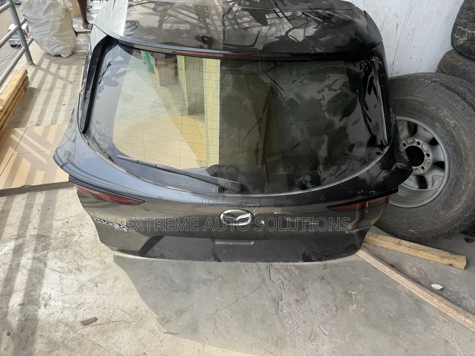 2020-2024 Mazda Cx-30 Rear Trunk Lid Tailgate Gray Oem