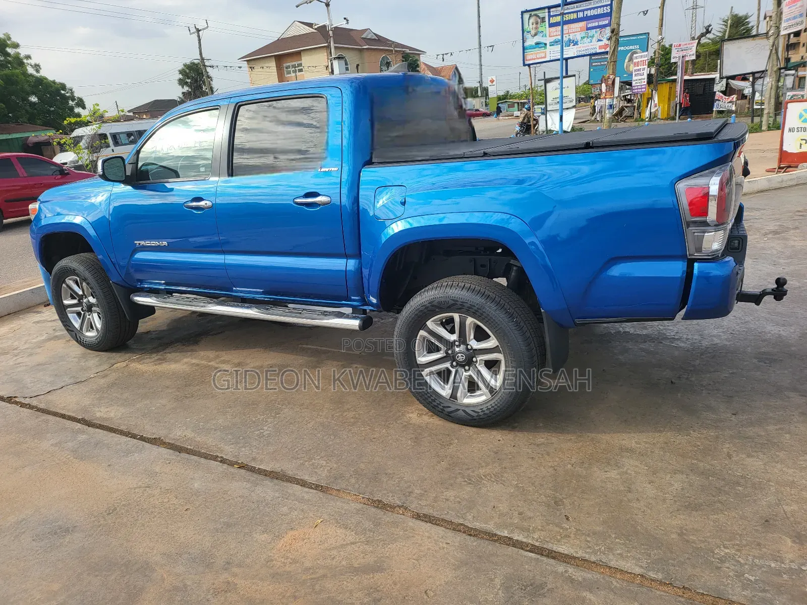 Toyota Tacoma Limited 2017 Blue