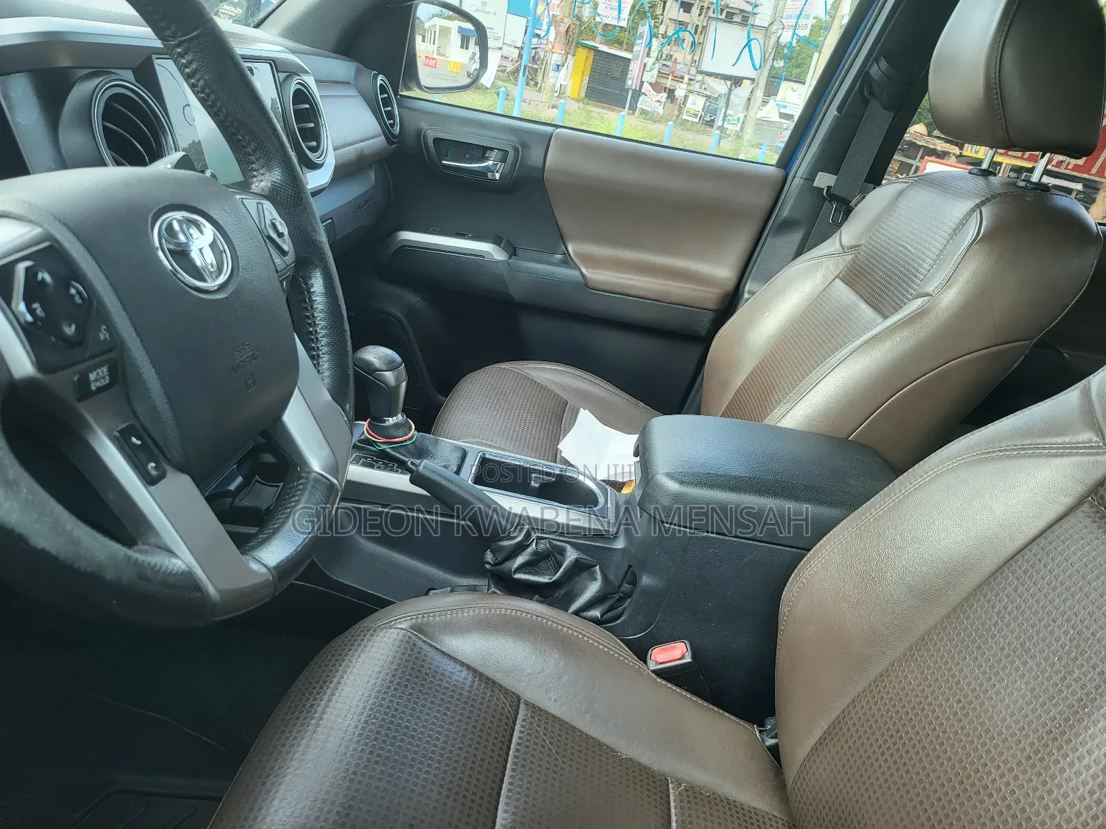 Toyota Tacoma Limited 2017 Blue