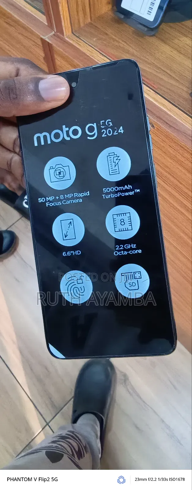 New Motorola Edge (2022) 128 GB Blue