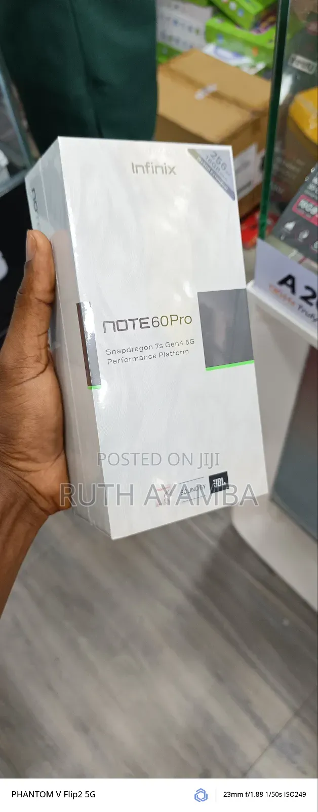New Infinix Note 60 Pro 256 GB Black
