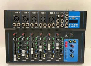 7 Channel Mixer With Bluetooth