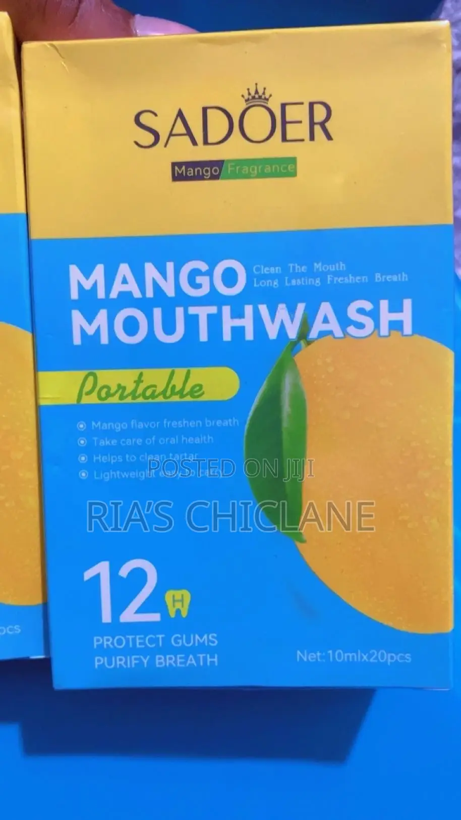 Sachet Mouthwash Mango