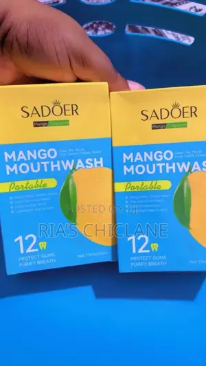 Sachet Mouthwash Mango