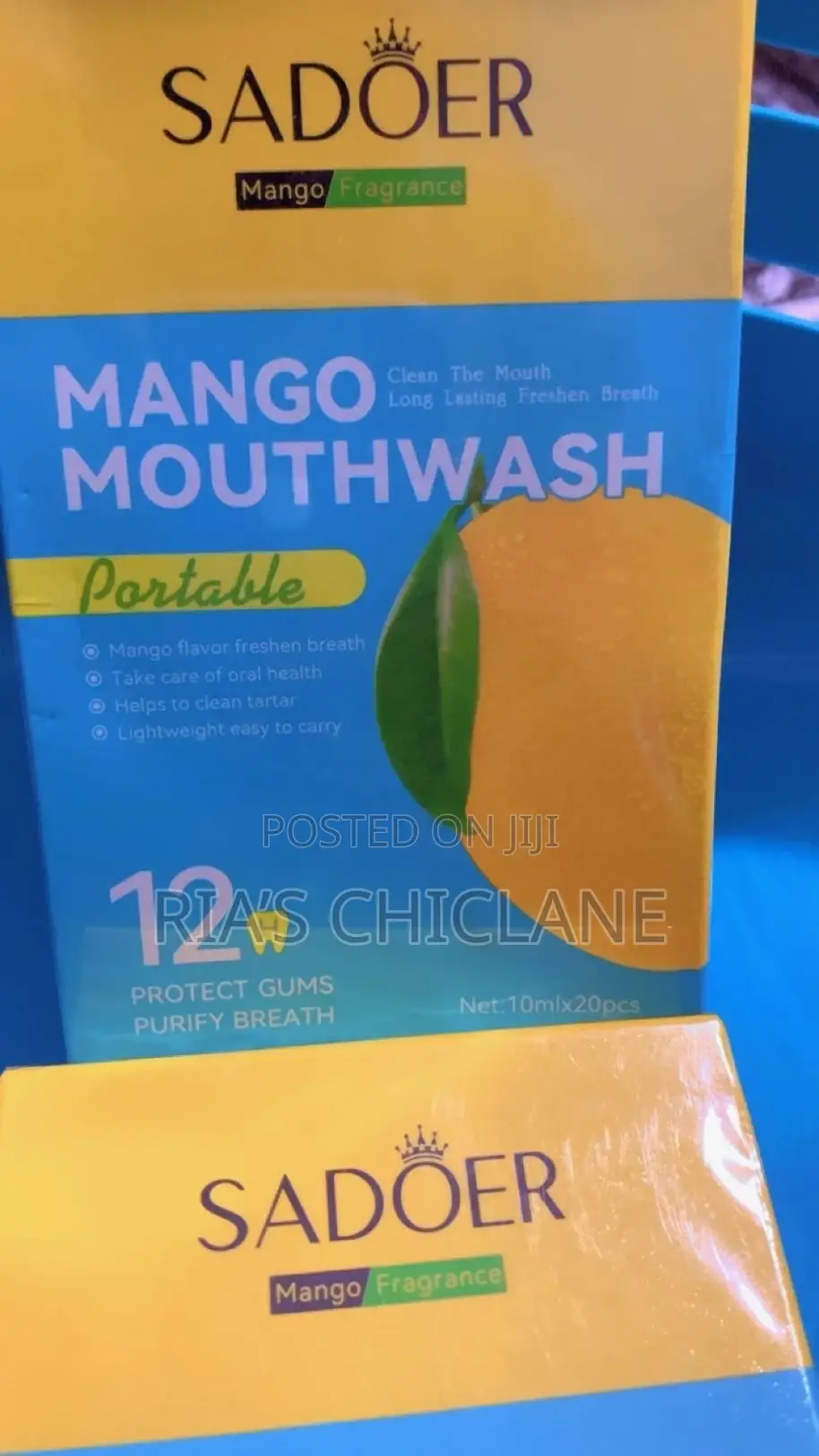 Sachet Mouthwash Mango