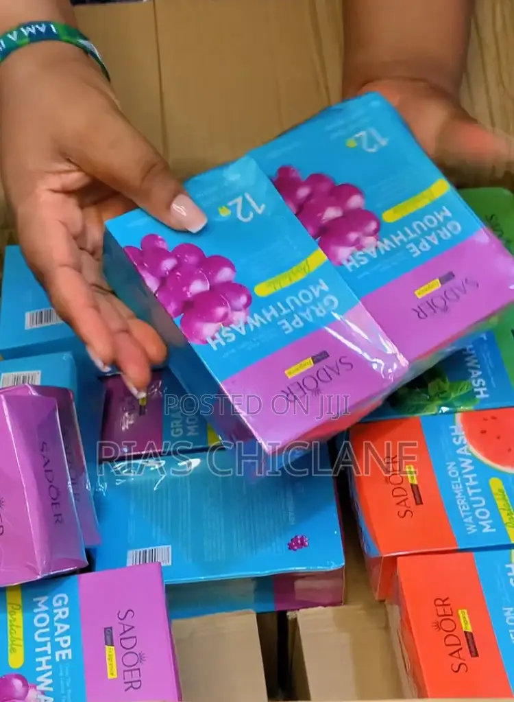 Sadoer Sachet Mouthwash Grape