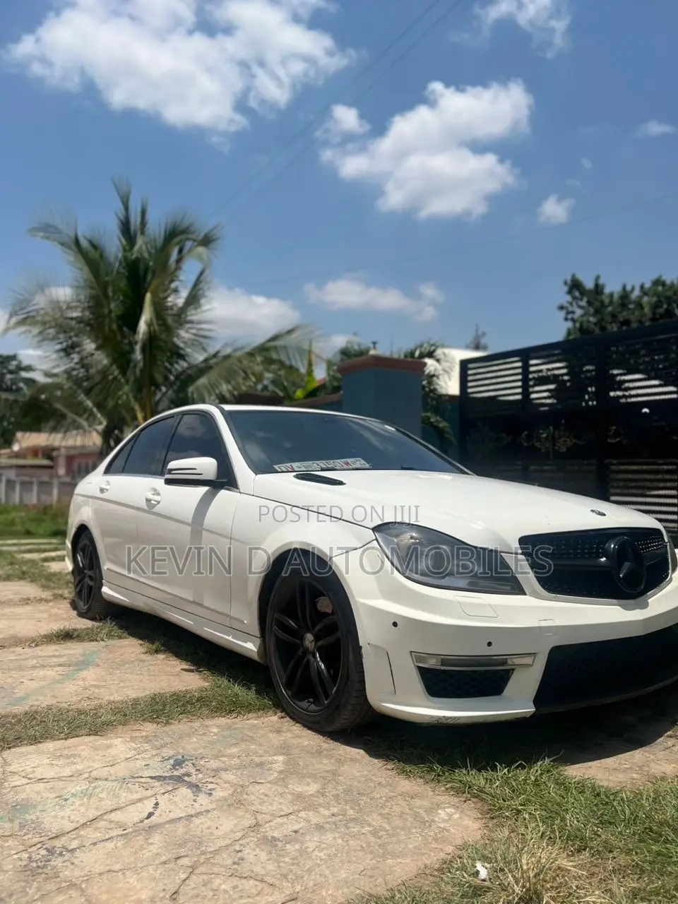 Mercedes-Benz C300 Luxury 4Matic Sedan AWD (3.5L 6cyl 7A) 2014 White
