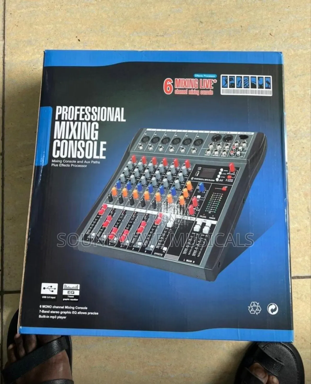 Yamaha 6 Channel Mixer