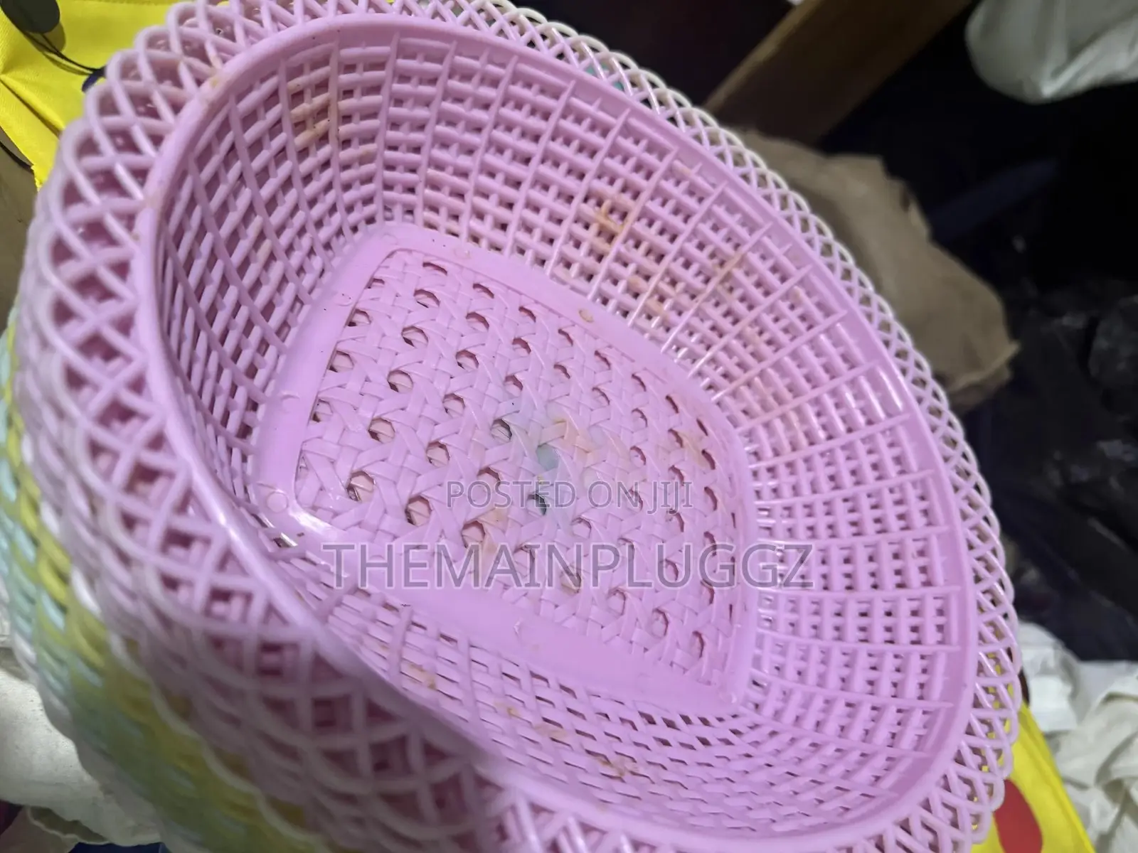 Plastic Cups and Fruit Baskets