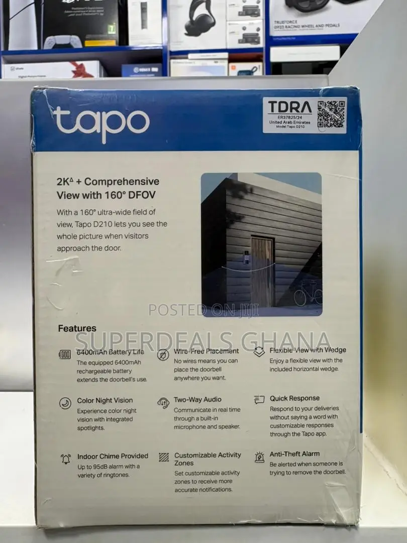 Tapo D210 Tapo Video Doorbell Camera Tp-Link