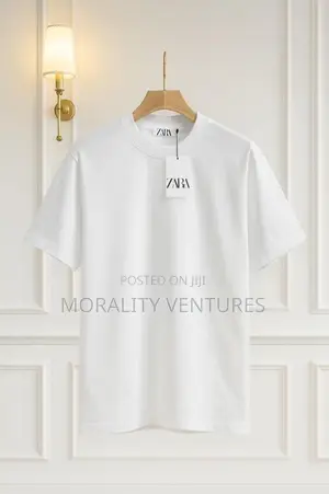 Zara Basic Round Neck T-Shirt