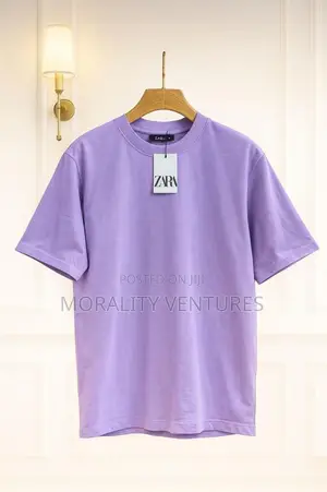 Zara Basic Round Neck T-Shirt