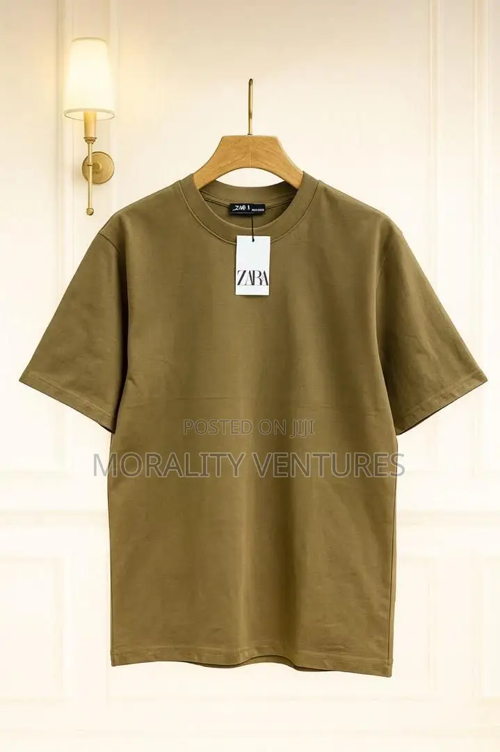 Zara Basic Round Neck T-Shirt