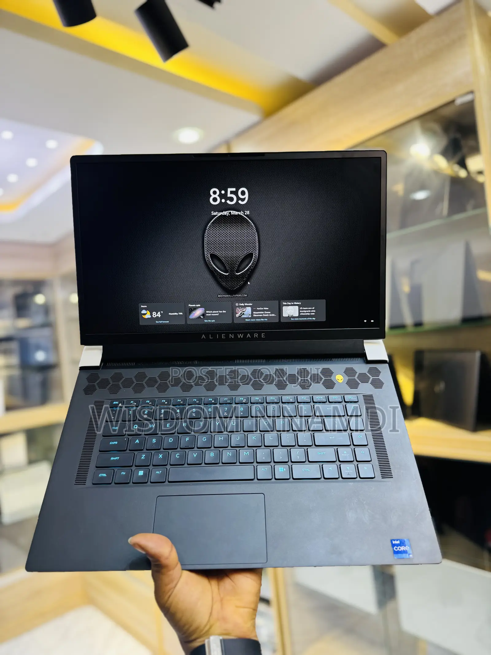 Laptop Alienware M17x R2 64GB Intel Core i9 SSD 4T
