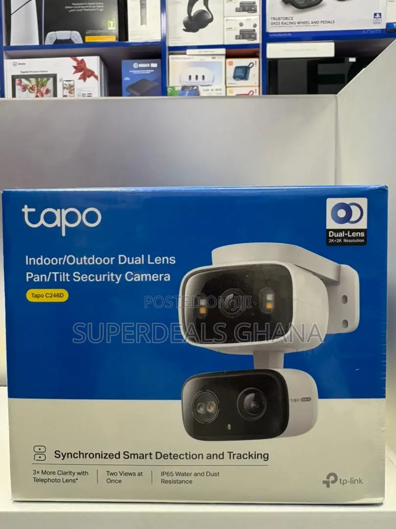 Tapo C246d Indoor/Outdoor Dual Lens Security Camera