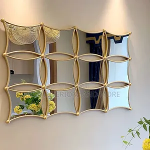 Decor Mirror ( Console Table Mirror) Gold