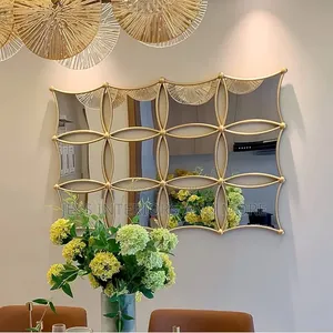 Decor Mirror ( Console Table Mirror) Gold
