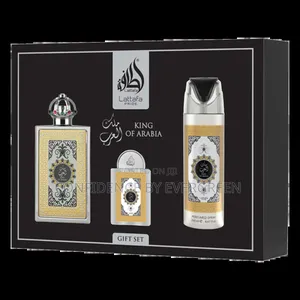 Lataffa Gift Set(Art of Universe, Peace Love , King Queen of Arabia)