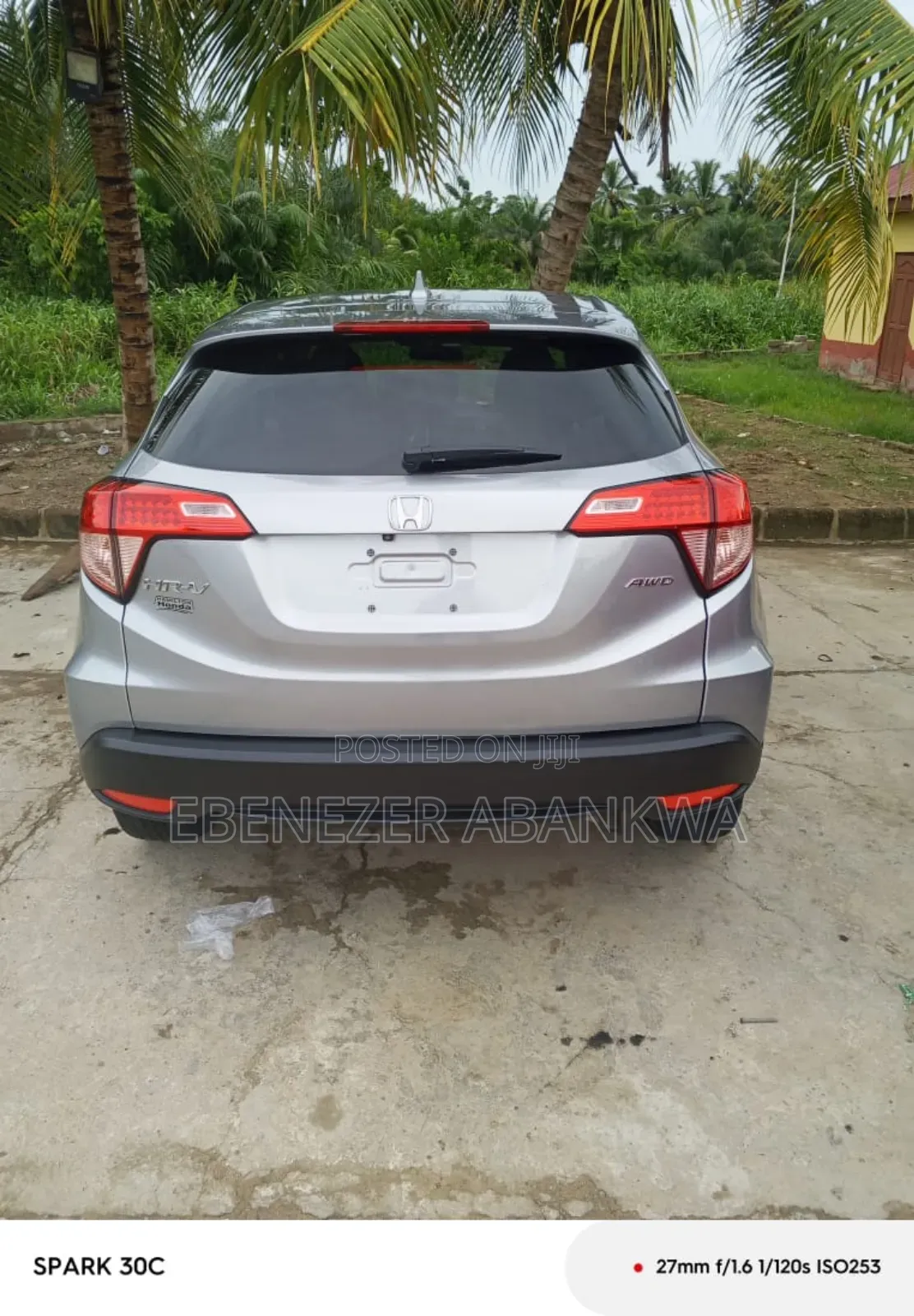 Honda HR-V EX AWD 2017 Silver