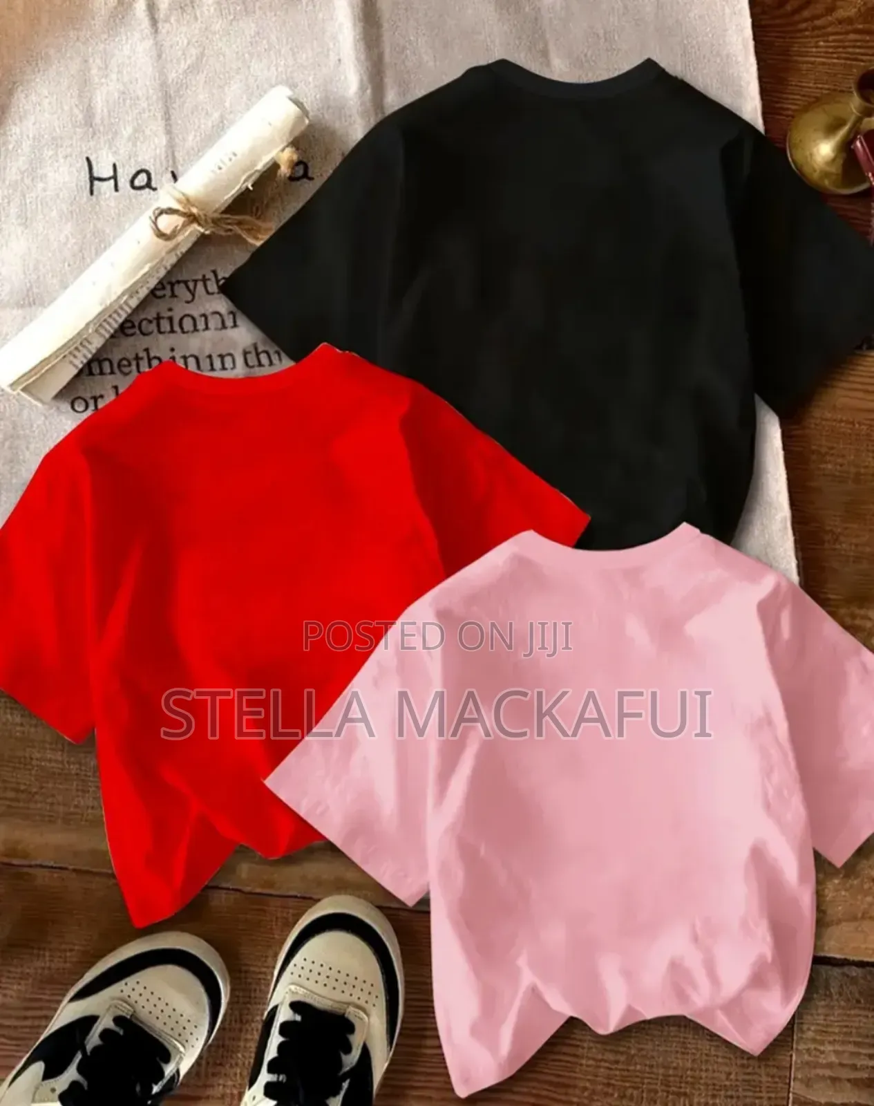 3pcs Set Cute T-Shirts for 1-2yrs Only