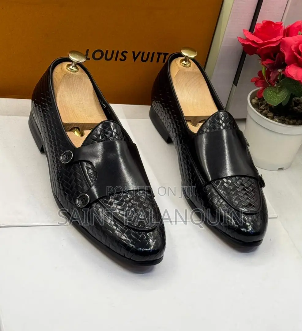 Lv Men Black Quality Shoe