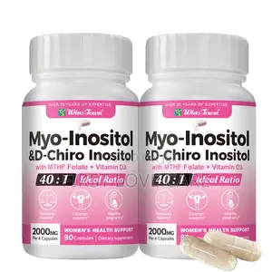 Wins Town Myo Inositol D-Chiro Inositol With MTHF Folate + Vit D3