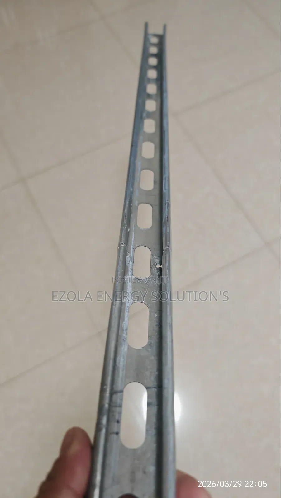 Solar Panel Rails U Type Rails 41mm*21mm*3000mm
