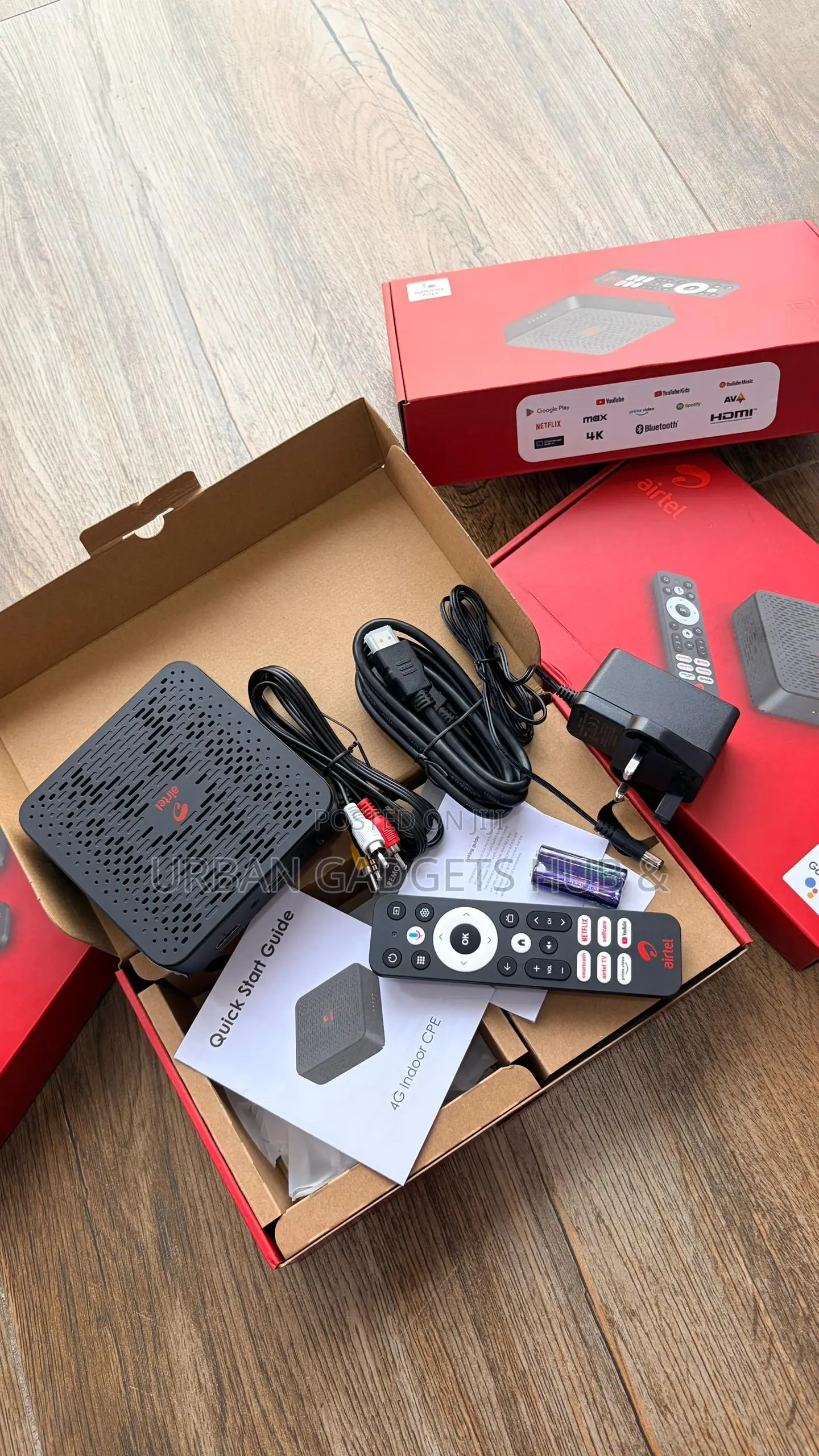 Android Tv Box + Router Combo