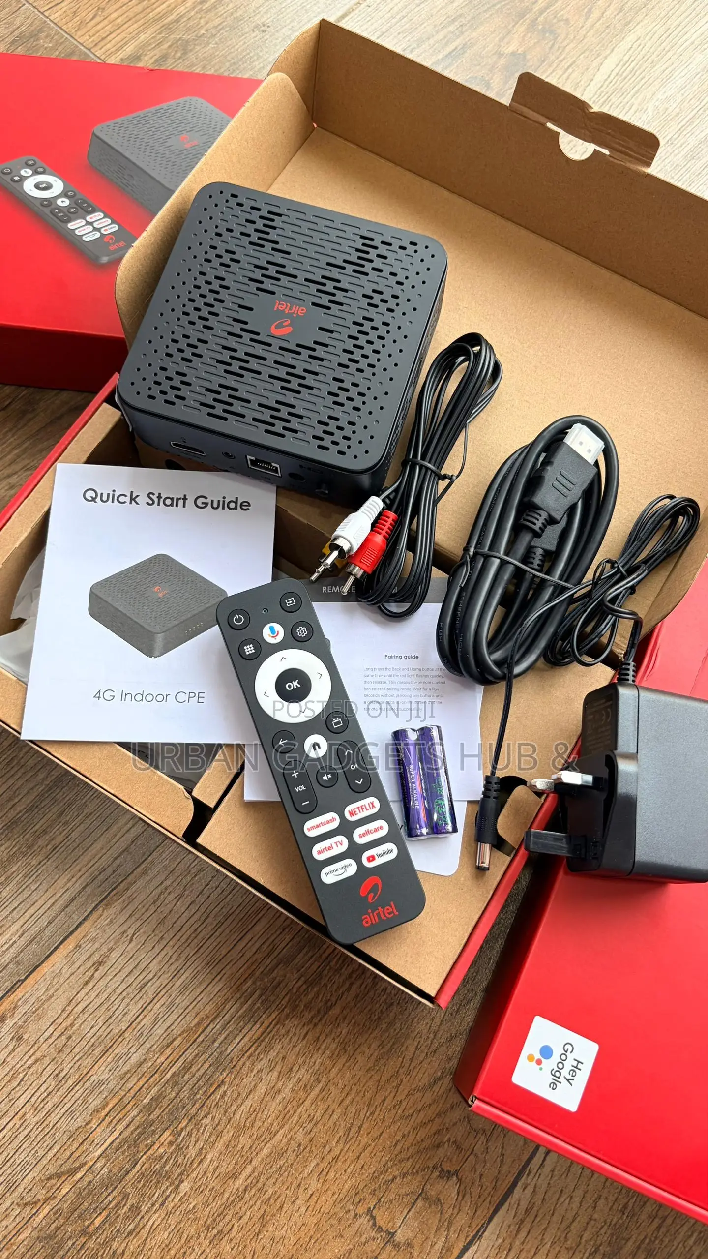 Android Tv Box + Router Combo