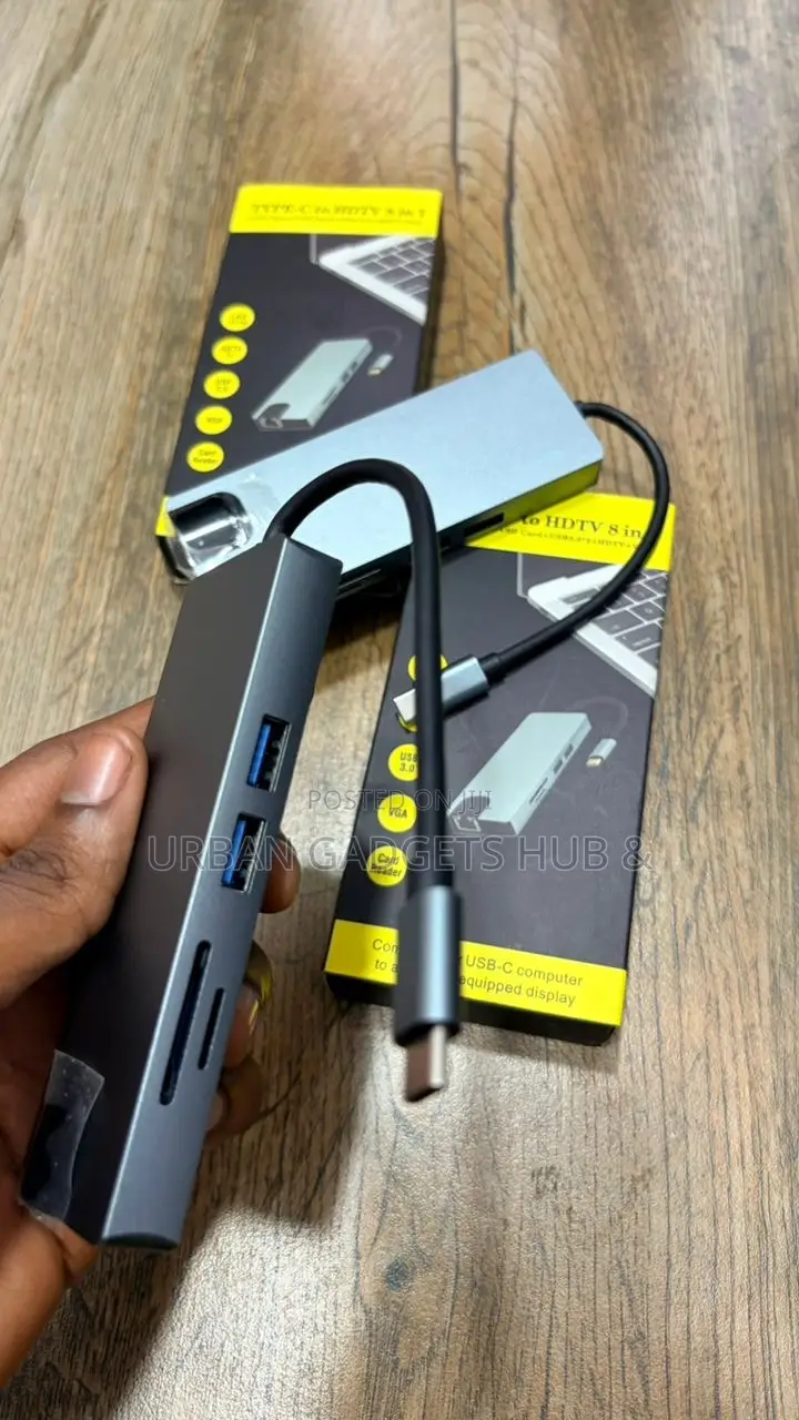 8 in 1 Type C Adapter