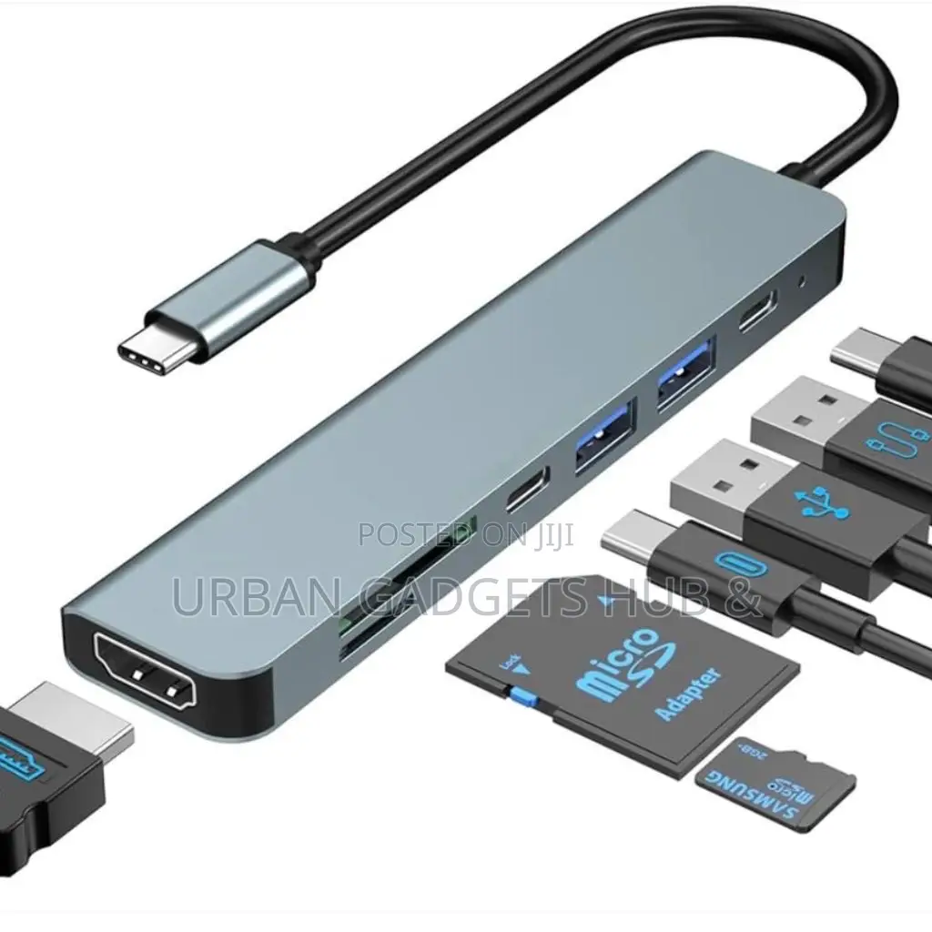 8 in 1 Type C Adapter