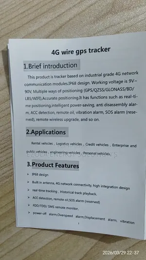 GPS Tracker 4g With International Roaming 4g Sim Card
