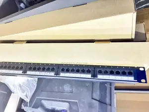 24 Port Networking Cat6 Patch Panel