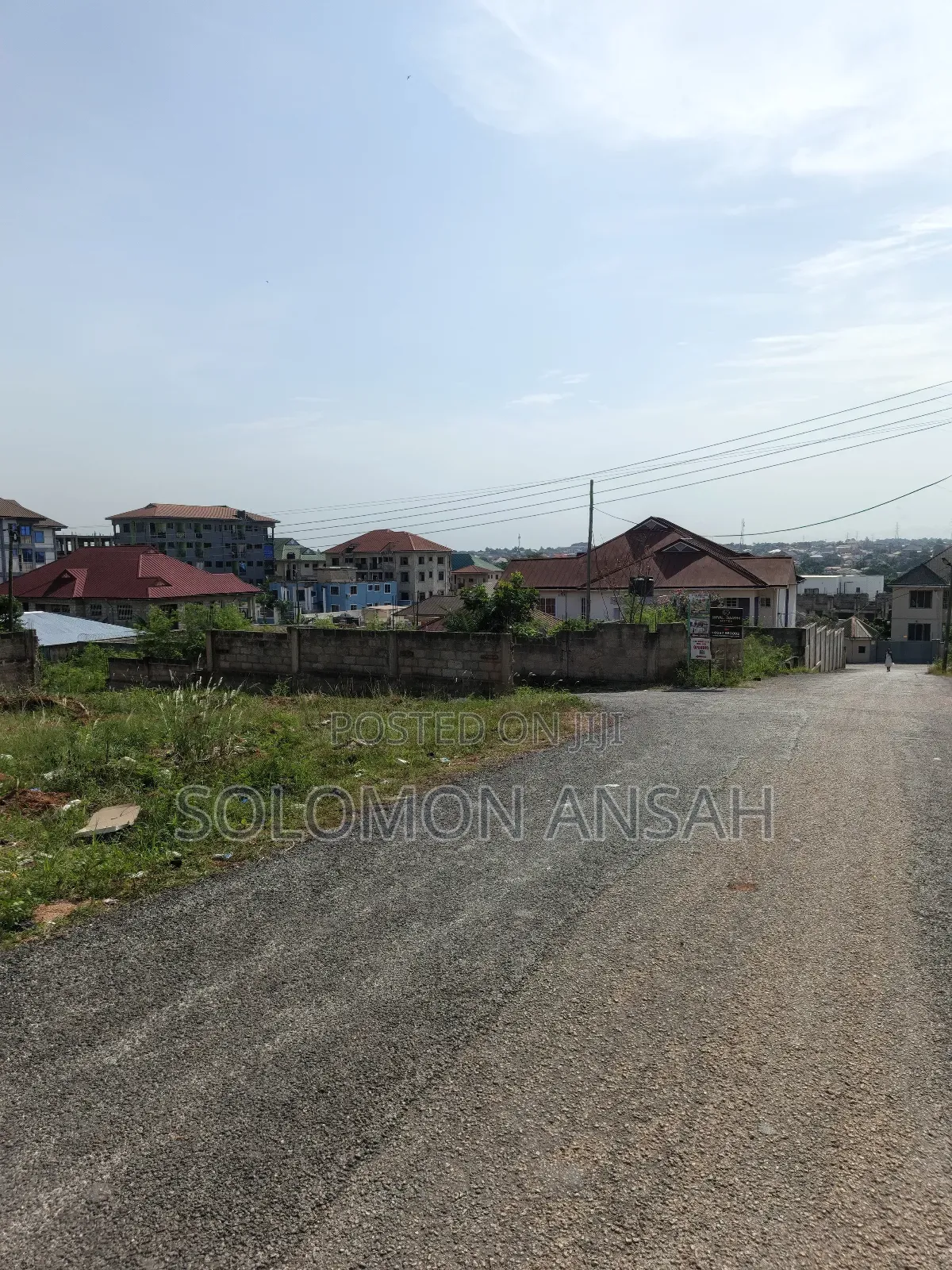 Land for Sale at Asokor Mampong Near Royal Baron Hotel