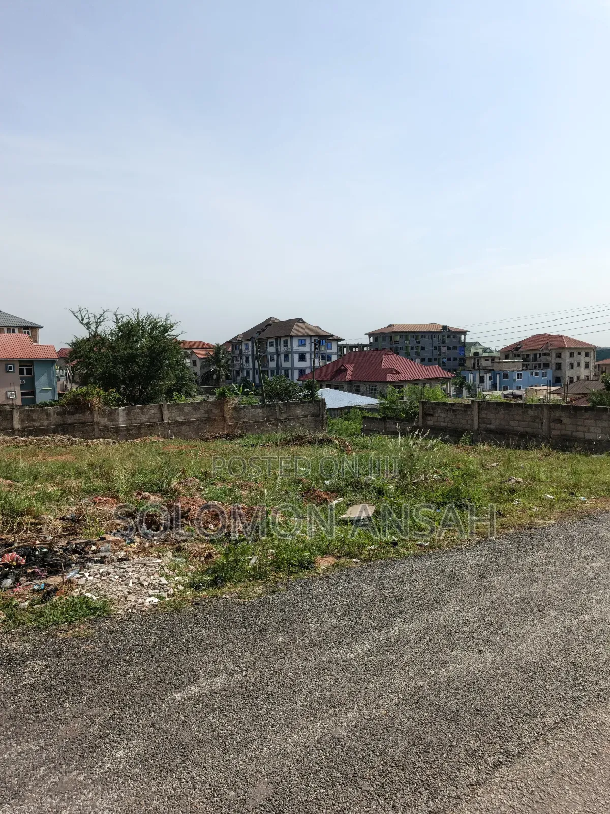 Land for Sale at Asokor Mampong Near Royal Baron Hotel