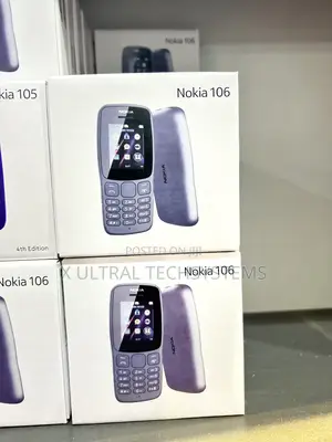 New Nokia 106 Black