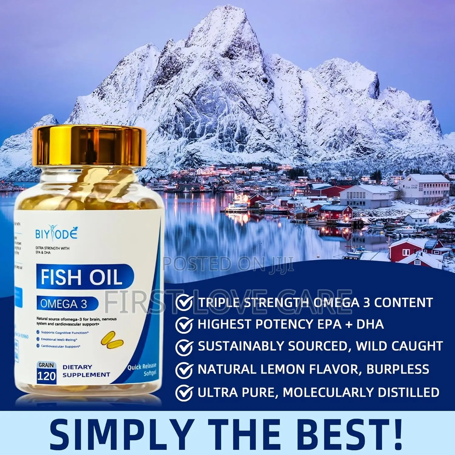 Biyode Fish Oil Omega 3