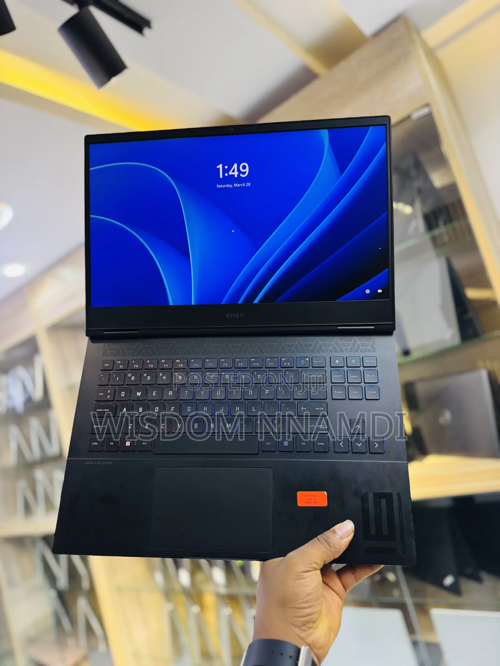 Laptop HP Omen 16 16GB Intel Core i7 SSD 1T