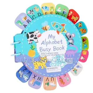 3d Children Stick on Alphabet Book